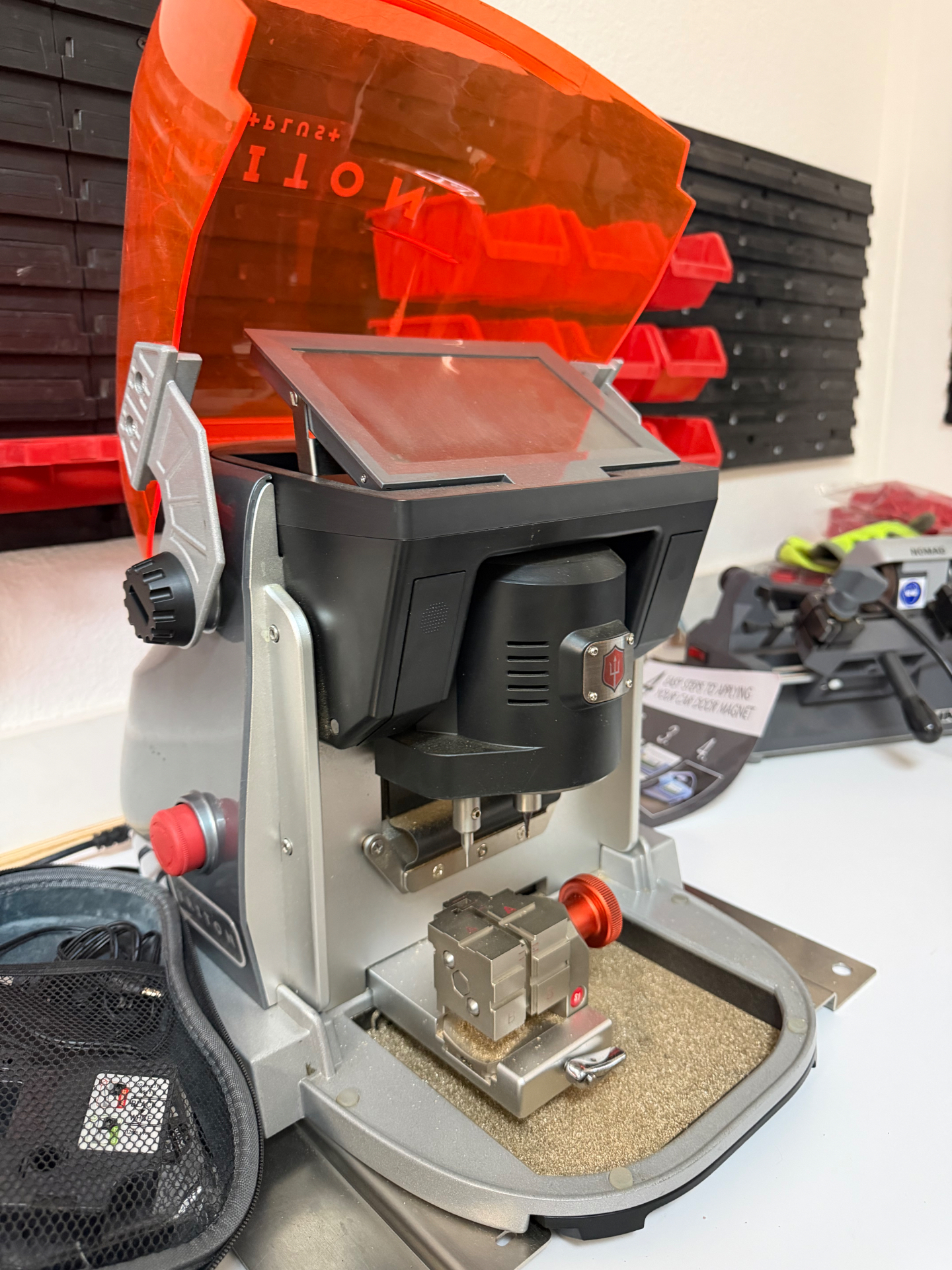 Triton high-security automotive key cutting machine